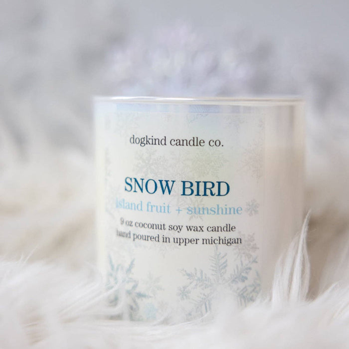 Snow Bird - island fruit + sunshine - Dogkind Candle Co.