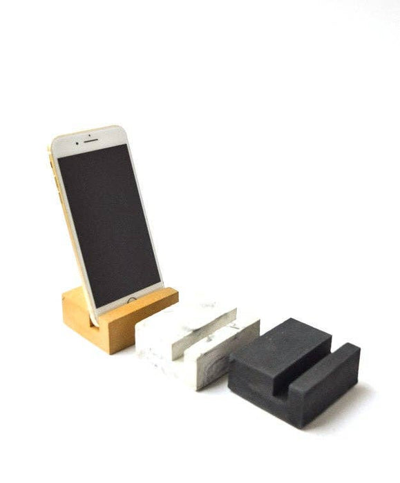 Concrete Phone Stand Holder - Cedar and Stone Garden
