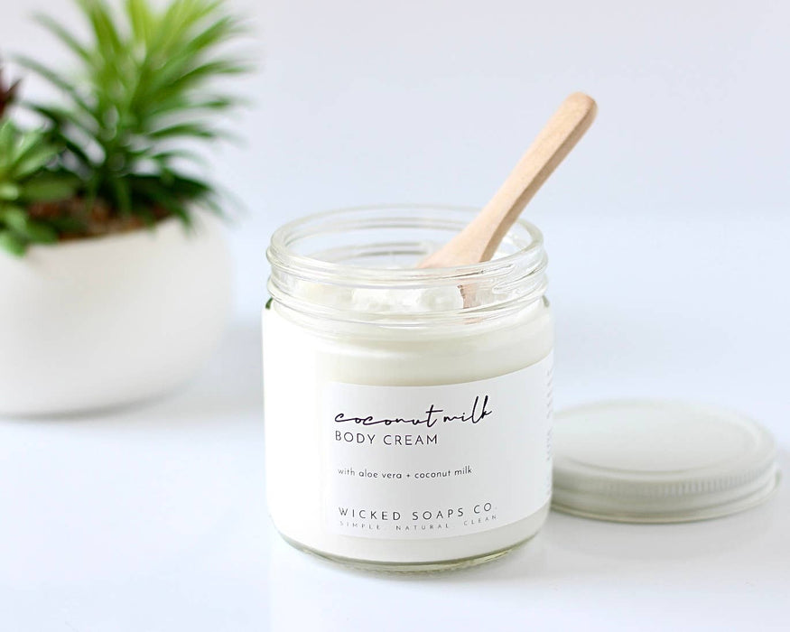 Coconut Milk Body Cream - Wicked Soaps Co.