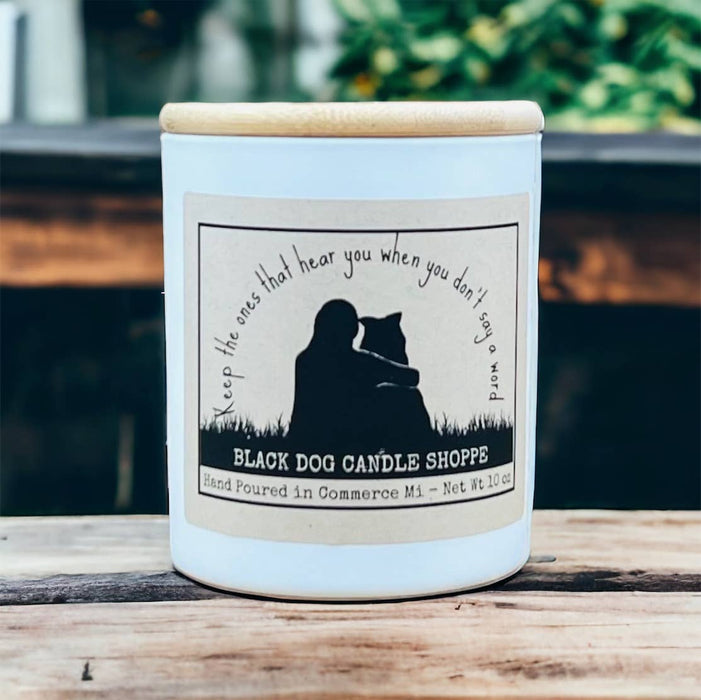 Best Friends Dog Candle - Black Dog Candle Shoppe