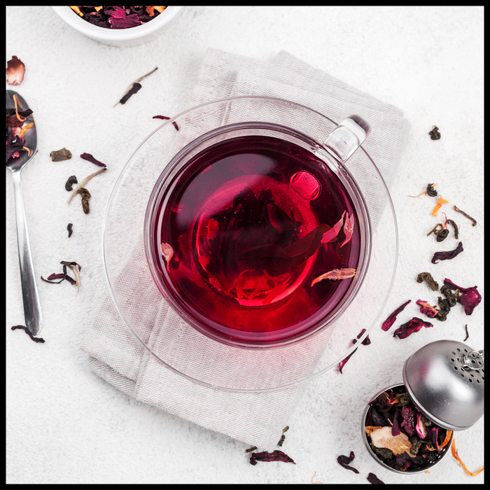 Karma Hibiscus Mint Ashwagandha Tea - Karma Wellness Kitchen