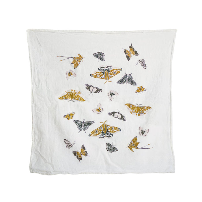 Prairie Pollinators Tea Towel - June & December