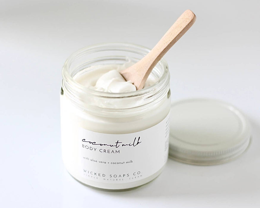 Coconut Milk Body Cream - Wicked Soaps Co.