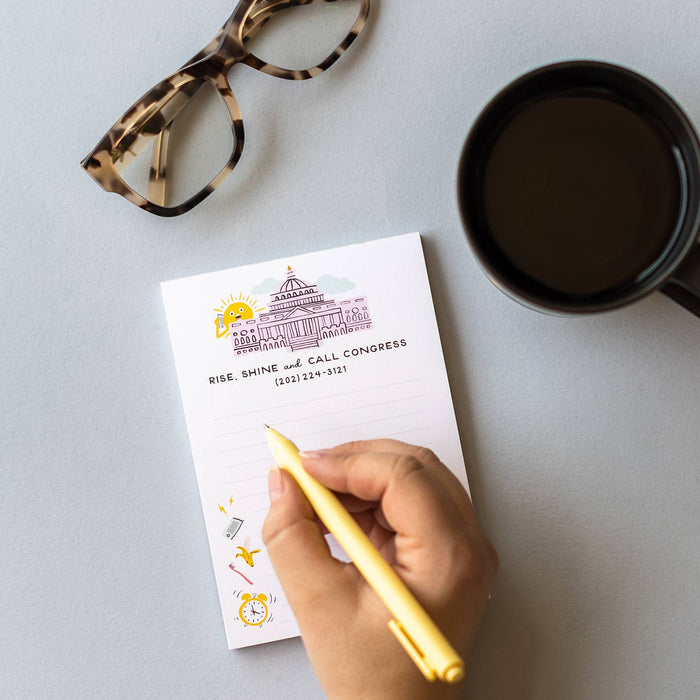 Call Congress Notepad by Party of One