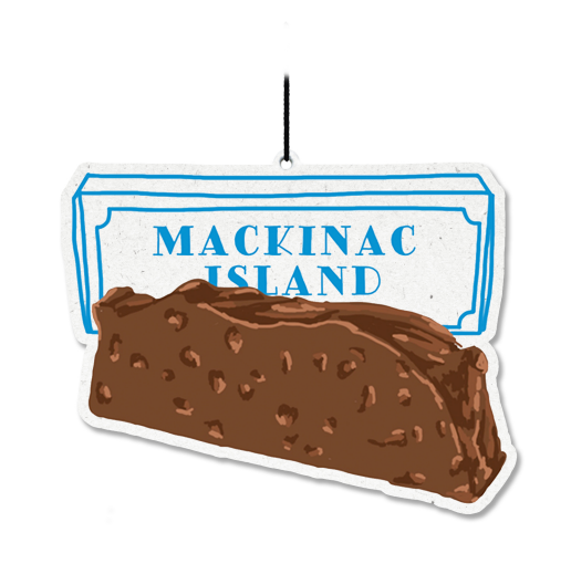 Mackinac Fudge Air Freshener - City Bird