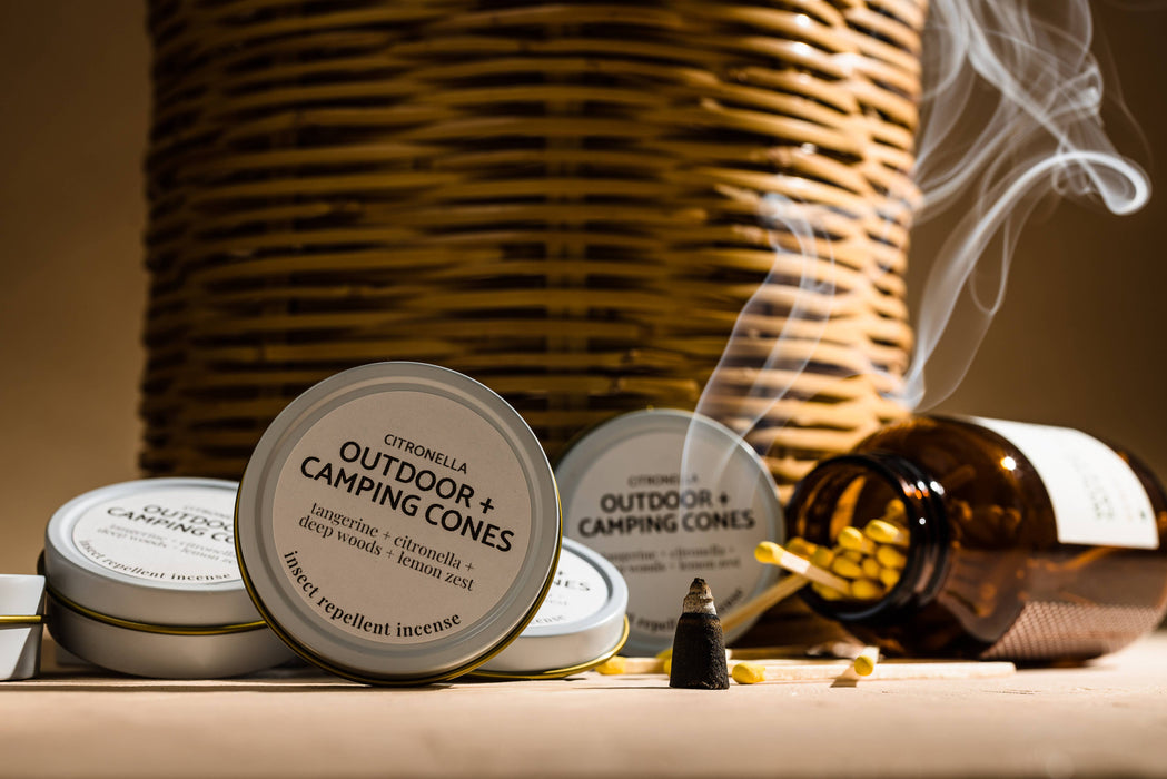 Backyard Citronella - Outdoor + Camping Cones - Modern Makers Provisions