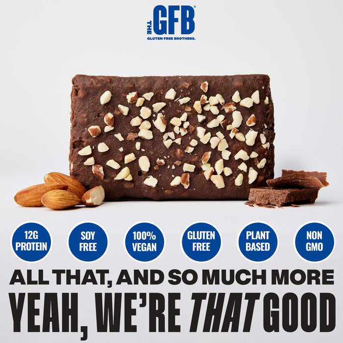 Dark Chocolate Almond Protein Snack Bar - GFB