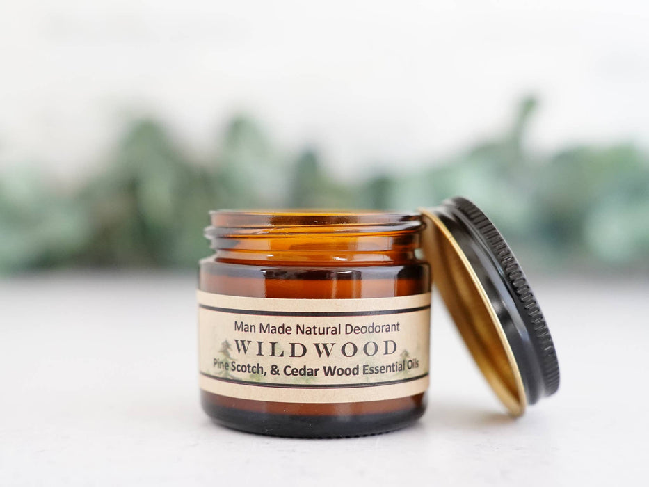 Wildwood Deodorant - Little Flower Soap Co.