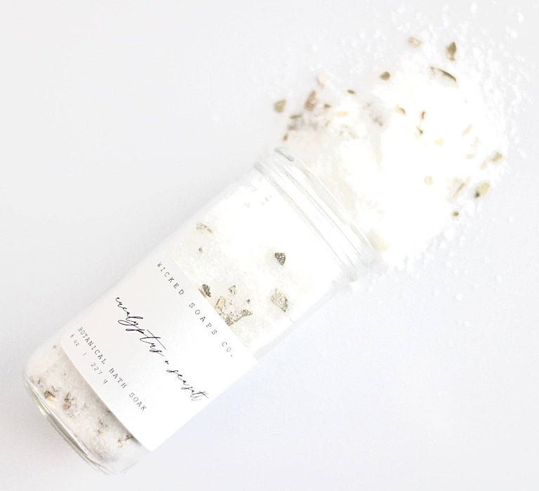 Eucalyptus + Sea Salt Bath Soak | Revitalizing Mineral Soak