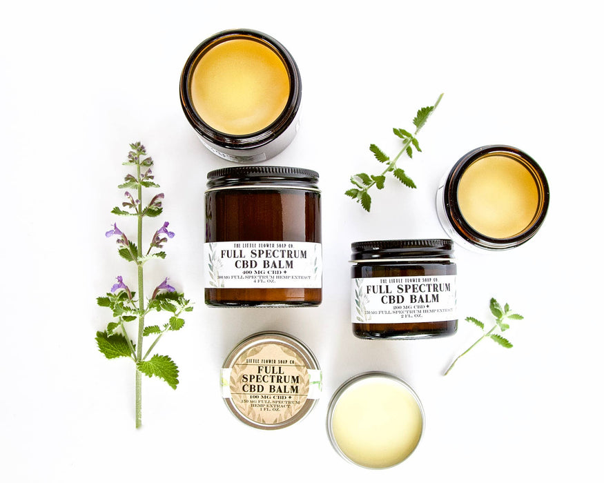 CBD Balm 2oz Jar - Little Flower Soap Co.