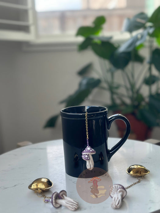 Mushroom Loose Leaf Tea Strainers (Diffusers) - Making Olas