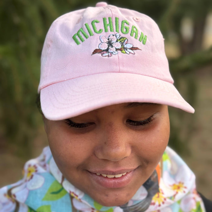 Michigan Apple Blossom Cap - Michigan Mittens