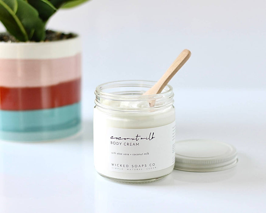 Coconut Milk Body Cream - Wicked Soaps Co.