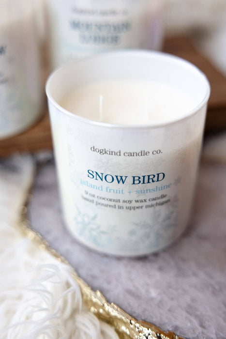 Snow Bird - island fruit + sunshine - Dogkind Candle Co.