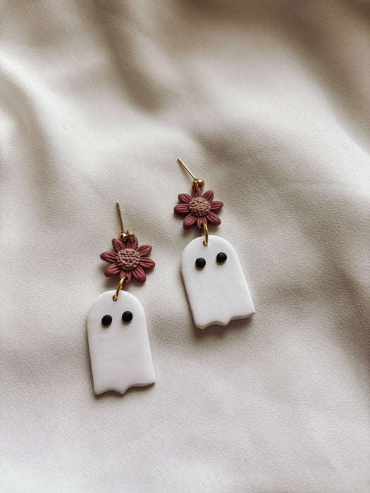 Daisy Ghost Earrings - Placed by Grace