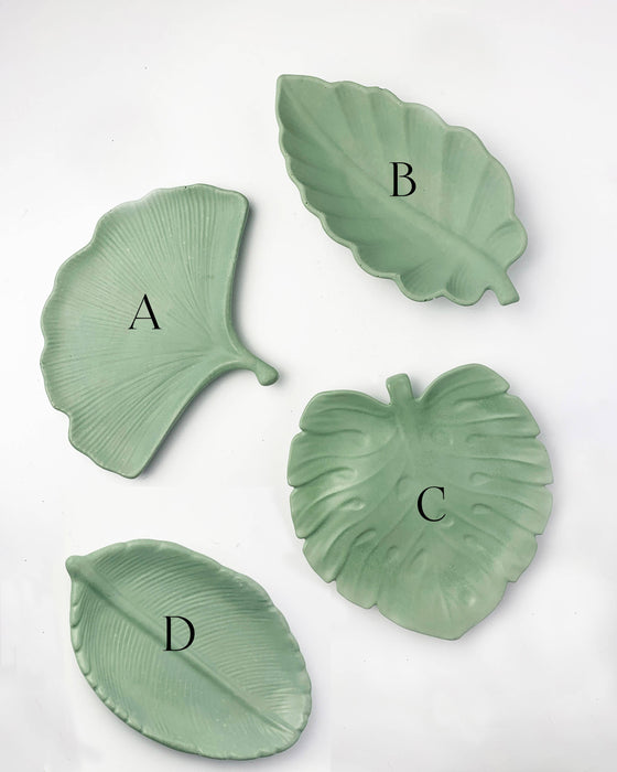 Concrete Leaf Tray - Pine Creek Soapworks
