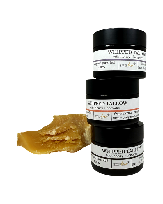 Whipped Tallow + Honey – Frankincense + Orange