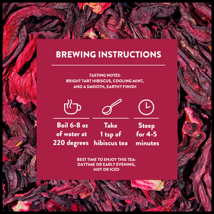 Karma Hibiscus Mint Ashwagandha Tea - Karma Wellness Kitchen