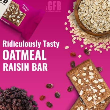 Oatmeal Raisin Protein Nutrition Snack Bar - GFB