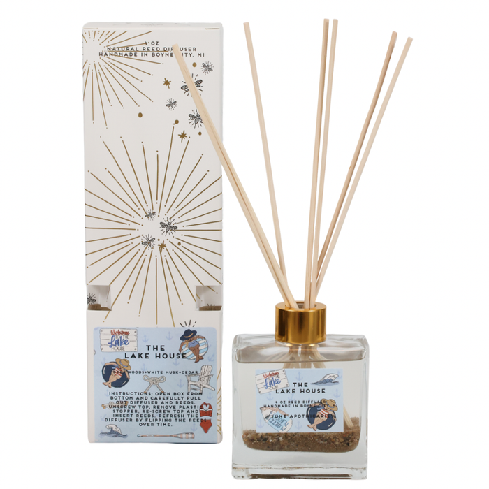 The Lake House Reed Diffuser - June Apothicarie