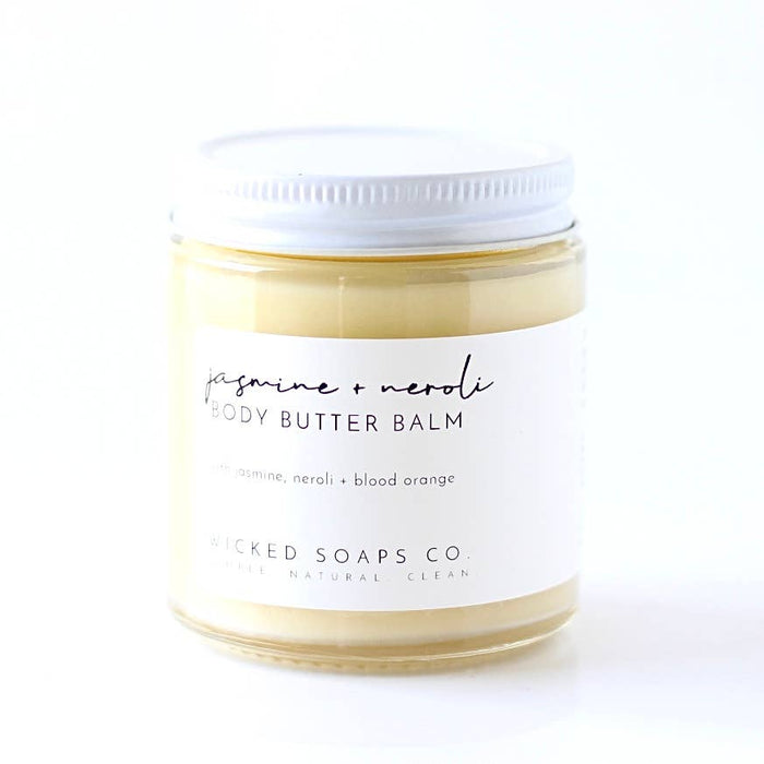 Jasmine + Neroli Body Butter Balm - Wicked Soaps Co.