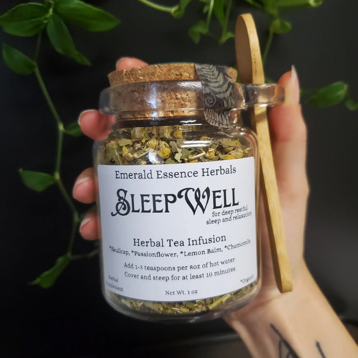 Sleep Well Herbal Tea - Emerald Essence Herbals
