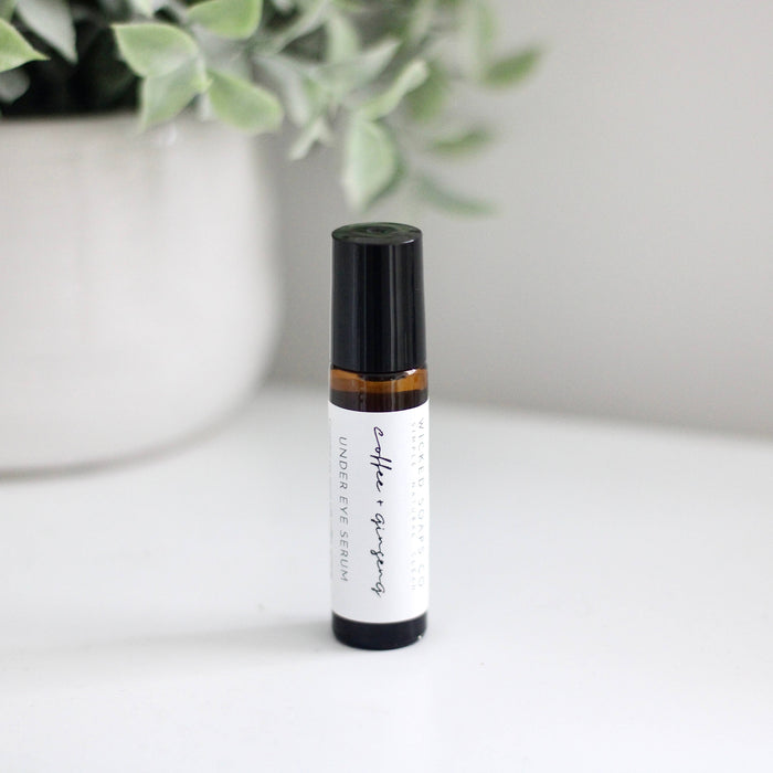 Coffee + Ginseng Under Eye Serum | Brightening & De-Puffing 