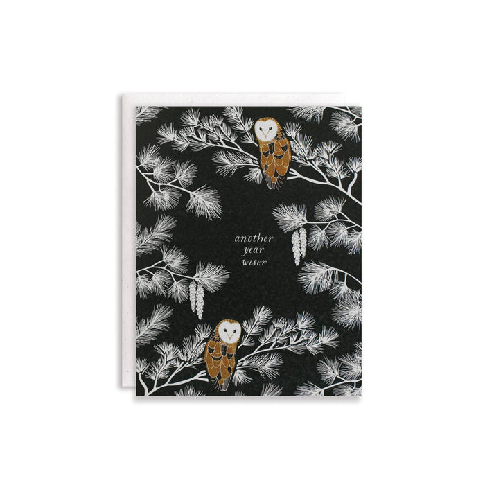 Wise Owl Card - June and December