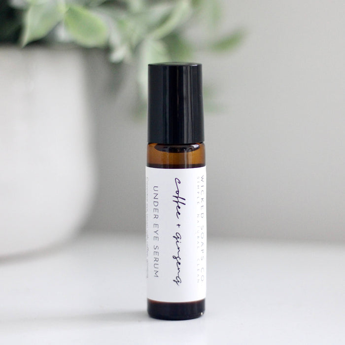 Coffee + Ginseng Under Eye Serum | Brightening & De-Puffing 