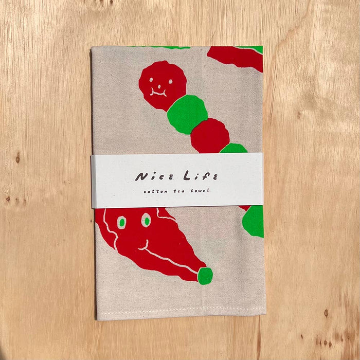 Snacks tea towel
