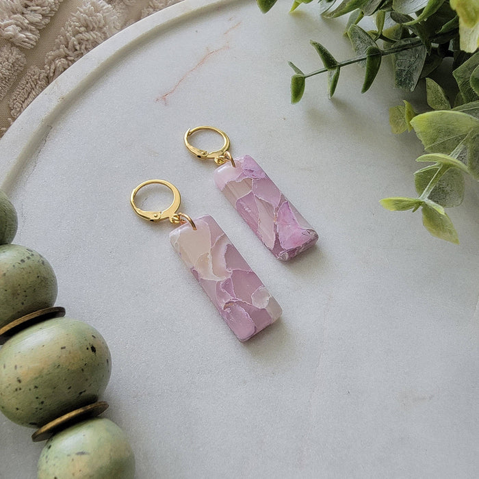 Bar Drops in Lilac Quartz - Cayenne & Cake