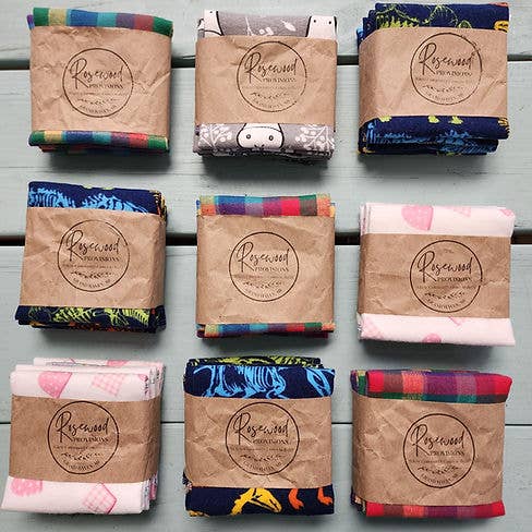 Reusable Paper Towel Bundle - Rosewood Provisions