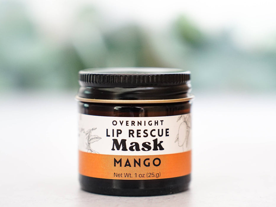 Lip Rescue Overnight Mask - Mango - Little Flower Soap Co.