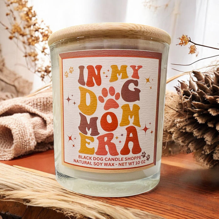 In My Dog Mom Era Candle - Black Dog Candle Co.