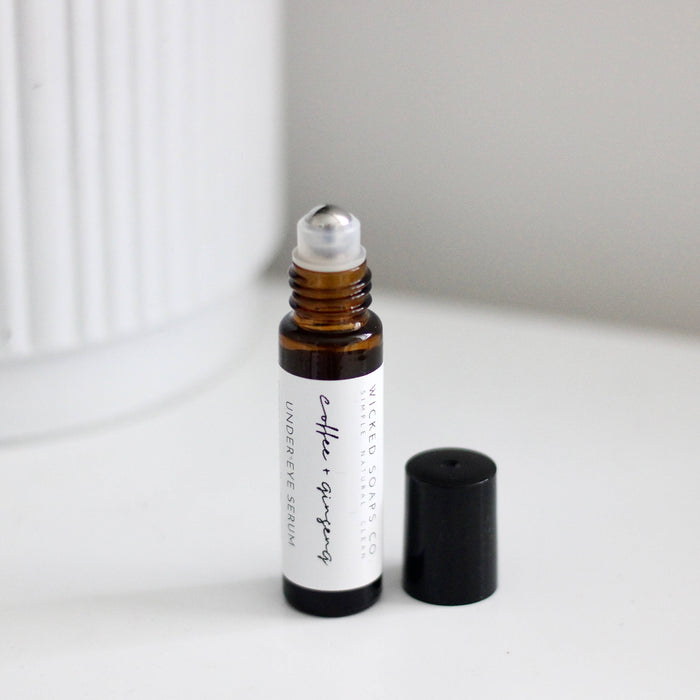Coffee + Ginseng Under Eye Serum | Brightening & De-Puffing 
