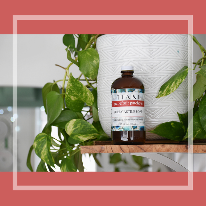 Castile Soap: Grapefruit Patchouli - Tiani Body Care