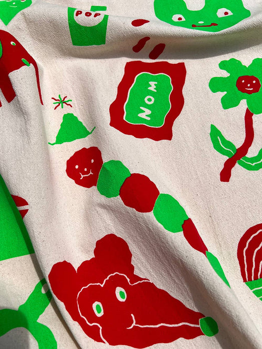 Snacks tea towel
