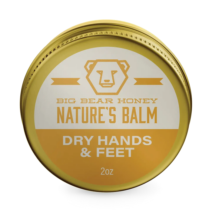Dry Feet and Hands Nature’s Balm - Big Bear Honey