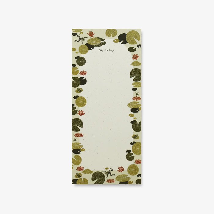Leap Lily Pond Notepad - June and December