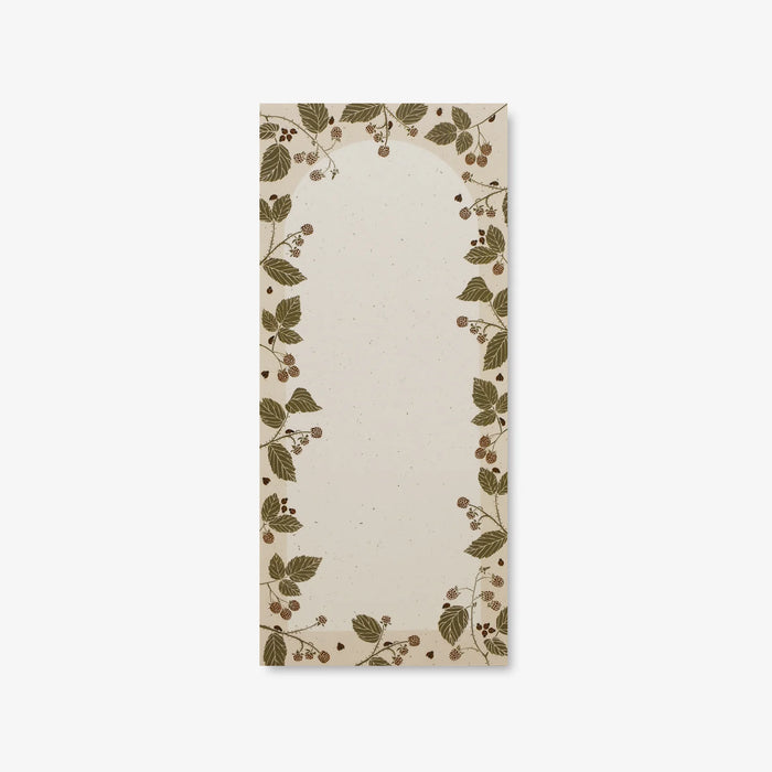 Lady Birds and Brambles Notepad - June and December