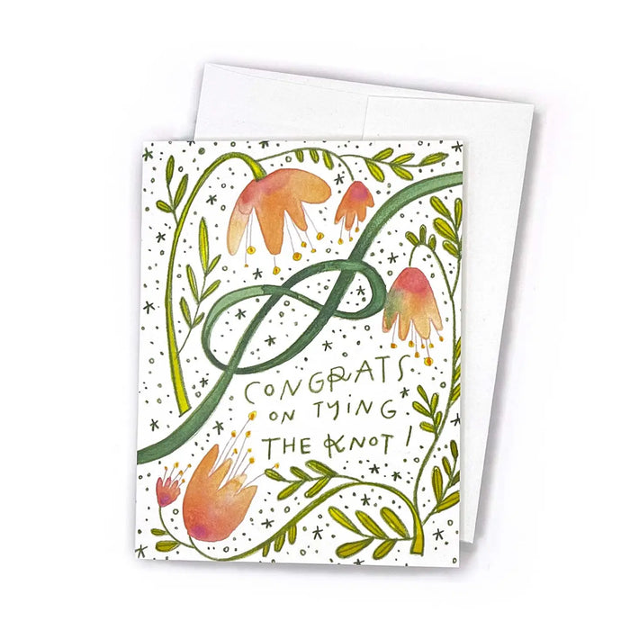 Congrats on Tying the Knot Greeting Card - Katie Eberts