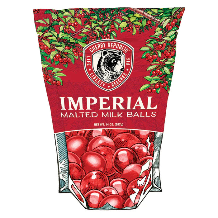 Double-Dipped Cherry Malted Milk Balls - Cherry Republic