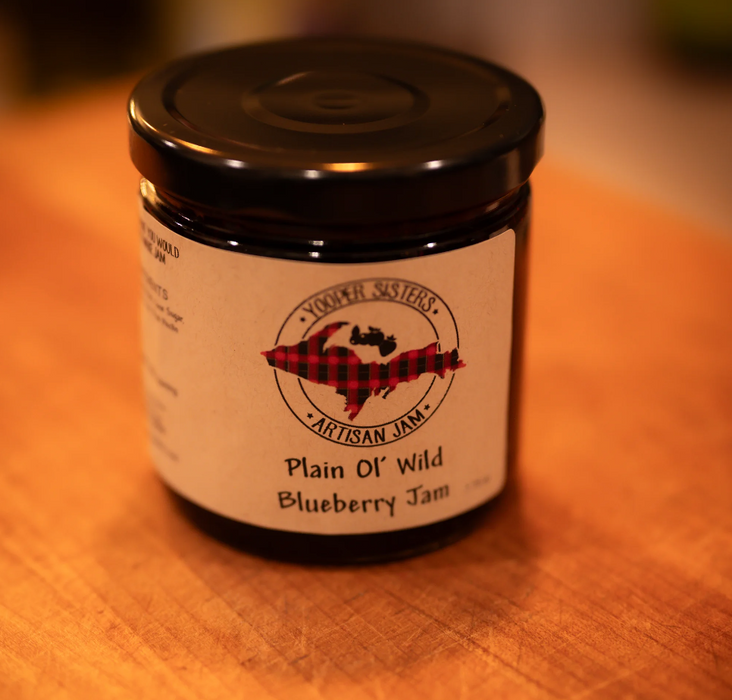 Plain Ol’ Wild Blueberry Jam - Yooper Sisters