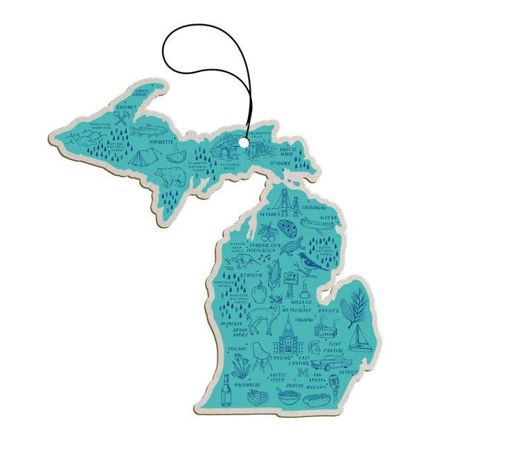 Michigan Fresh Water Air Freshener - City Bird