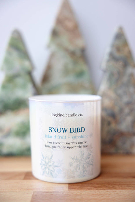 Snow Bird - island fruit + sunshine - Dogkind Candle Co.