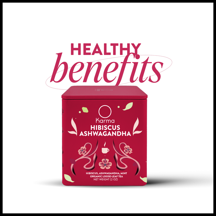 Karma Hibiscus Mint Ashwagandha Tea - Karma Wellness Kitchen