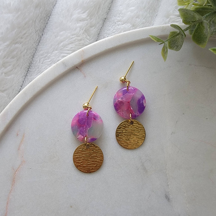 Origin Earrings in Summer Stone - Cayenne & Cake