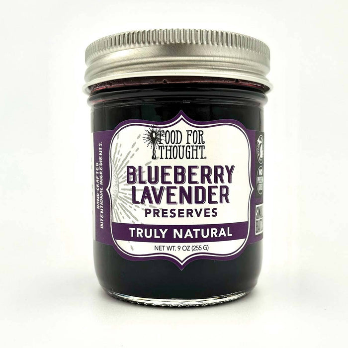 Blueberry Lavender Preserves - Food for Thought