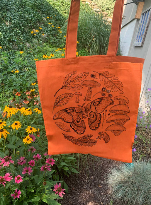 Summer Finds nature mushroom tote bag - Nature Walk