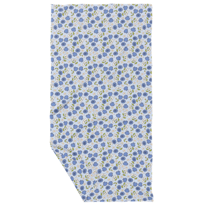 Blueberries Double Sided Waffle Dish Towel - June Apothicarie